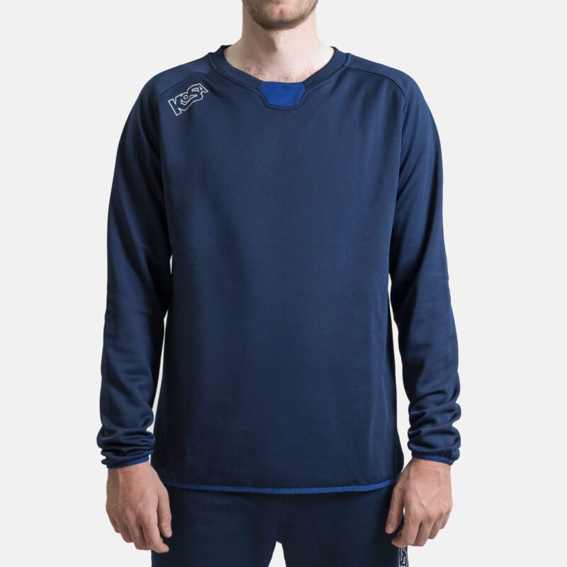 Träningströja Team Performance "Basic" Round Neck Marin