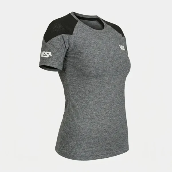 Funktions T-shirt Dam Grå "Elite" - Bild 4