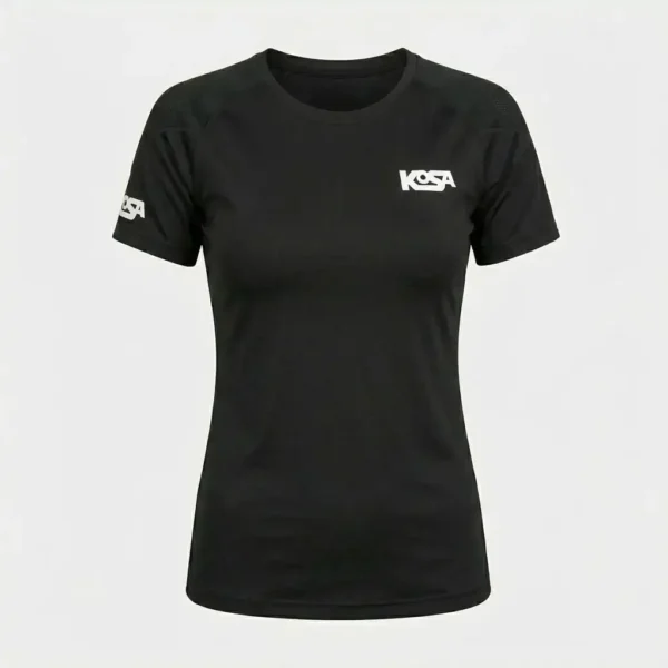 Funktions T-shirt Dam Svart "Elite" - Bild 3