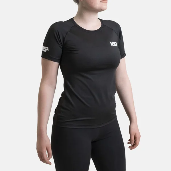 Funktions T-shirt Dam Svart "Elite" - Bild 2