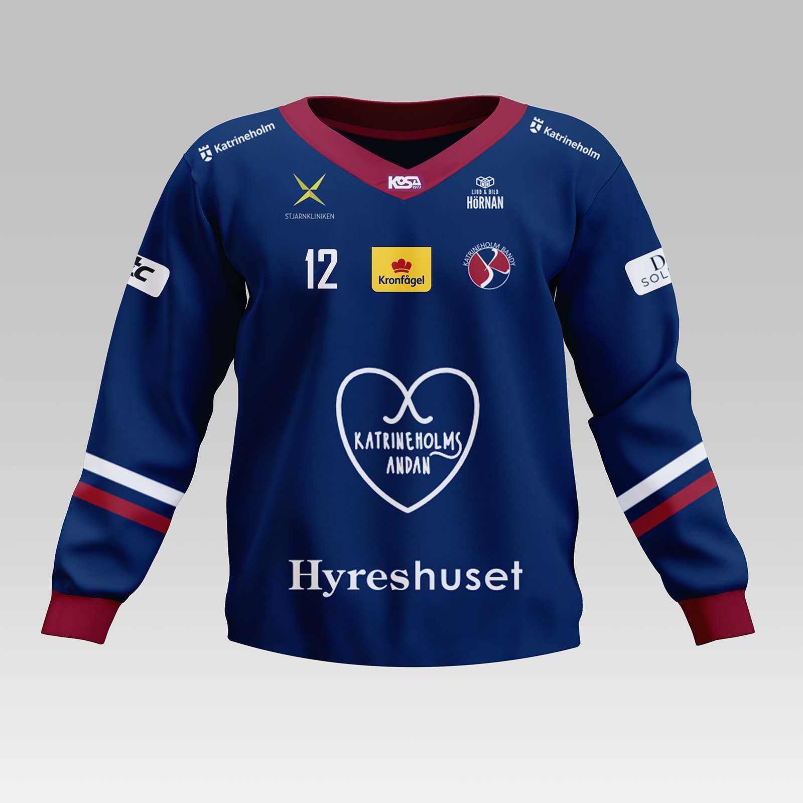 Katrineholms Officiella Matchtröja Blå