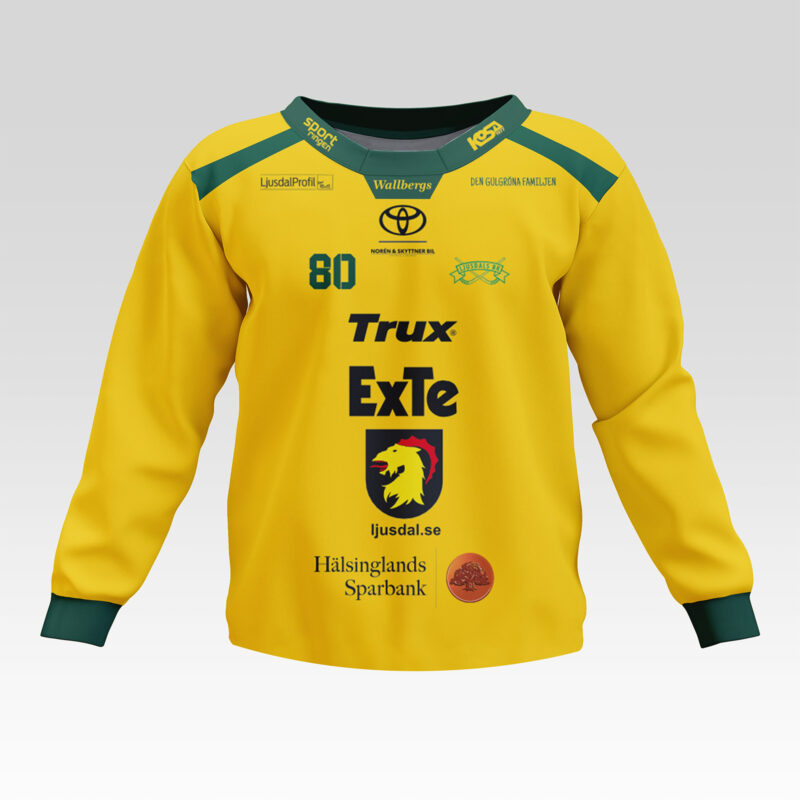 Ljusdals Officiella Matchtröja Gul