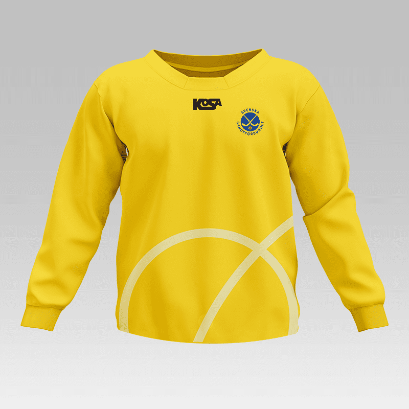 Swedish National Team Official Match Jersey Yellow
