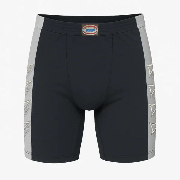 Boxer-shorts (susp-byxa) Svart/grå - Bild 3