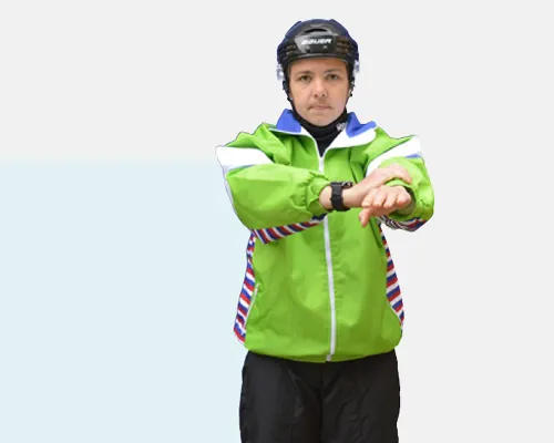 Bandydomar-tecken fasthållning