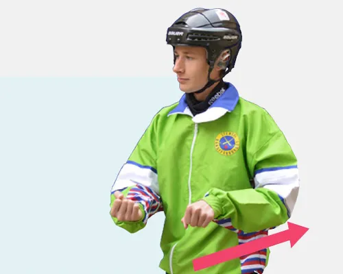 Bandydomar-tecken hakning