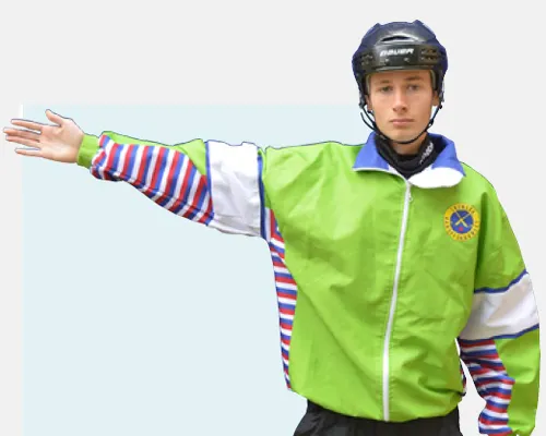 Bandy-domartecken "inslag"