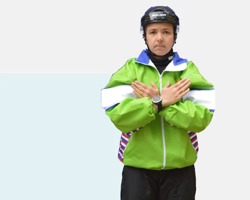 Bandydomar-tecken interference