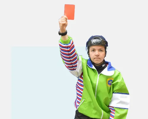 bandydomar-tecken matchstraff (lindrig/grov), avvisning av ledare