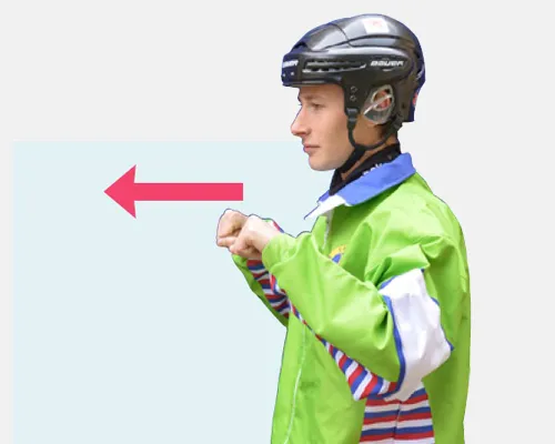 Bandydomar-tecken oljust tackling