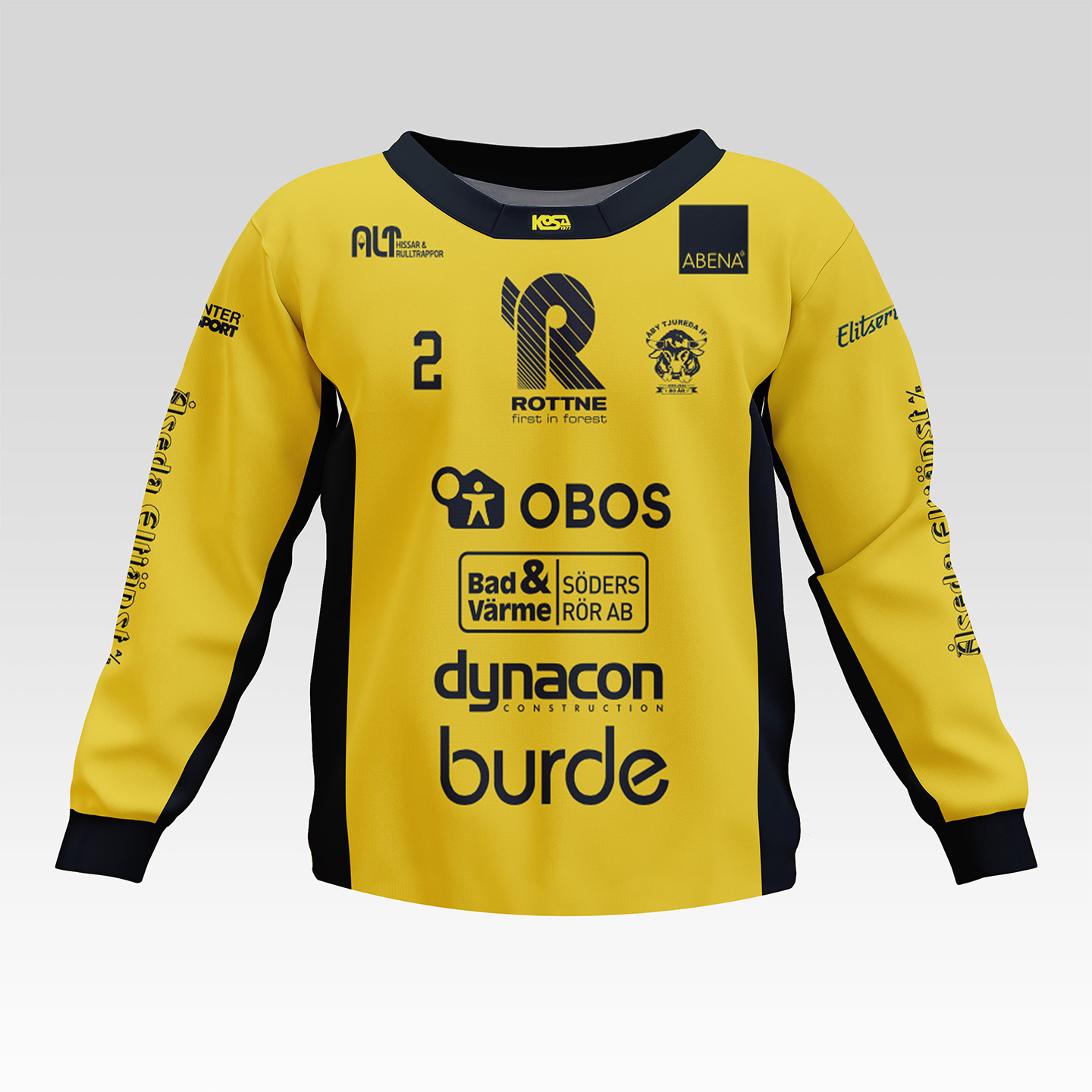 Åby Tjureda Officiella Matchtröja Gul