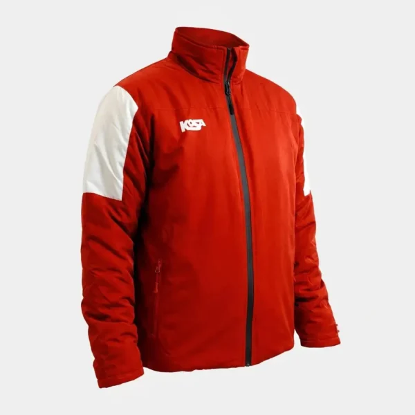 Träningsjacka / Värmeställsjacka Team Performance Classic (Röd) - Bild 4