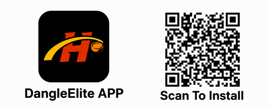 qr-kod för dangler appen